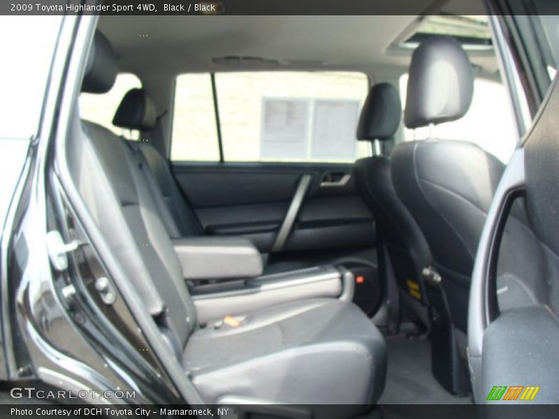 Black / Black 2009 Toyota Highlander Sport 4WD