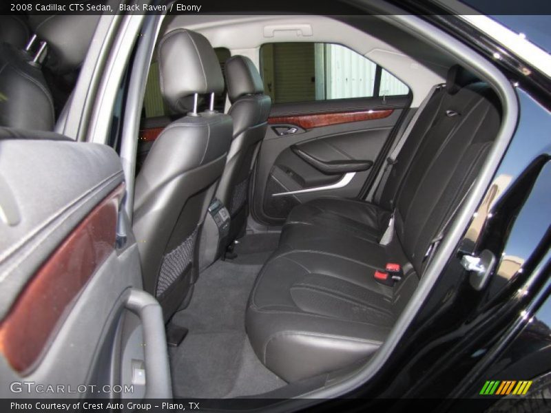 Black Raven / Ebony 2008 Cadillac CTS Sedan
