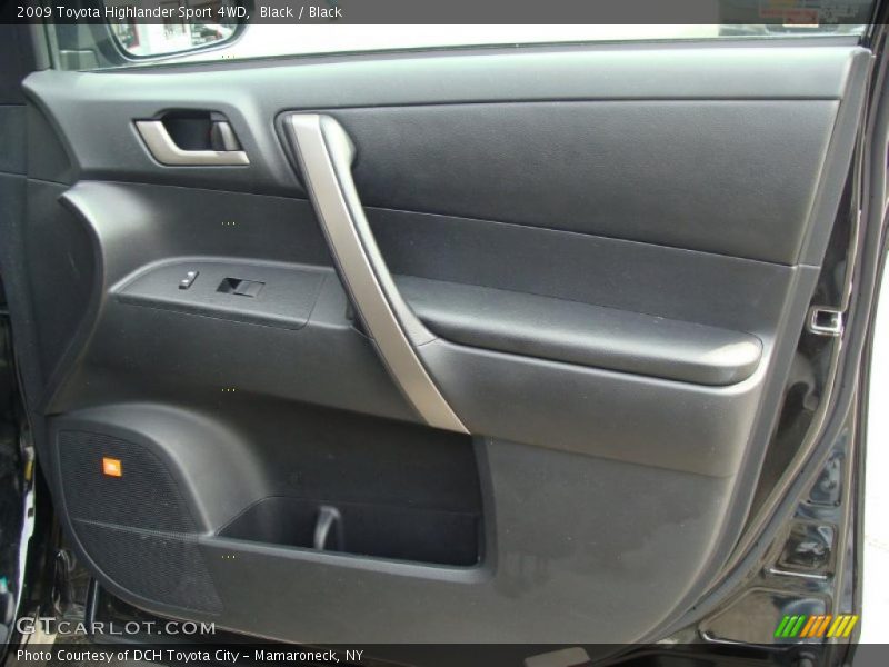 Black / Black 2009 Toyota Highlander Sport 4WD