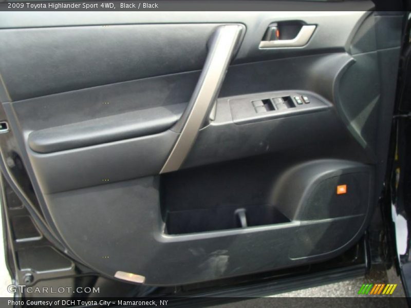 Black / Black 2009 Toyota Highlander Sport 4WD