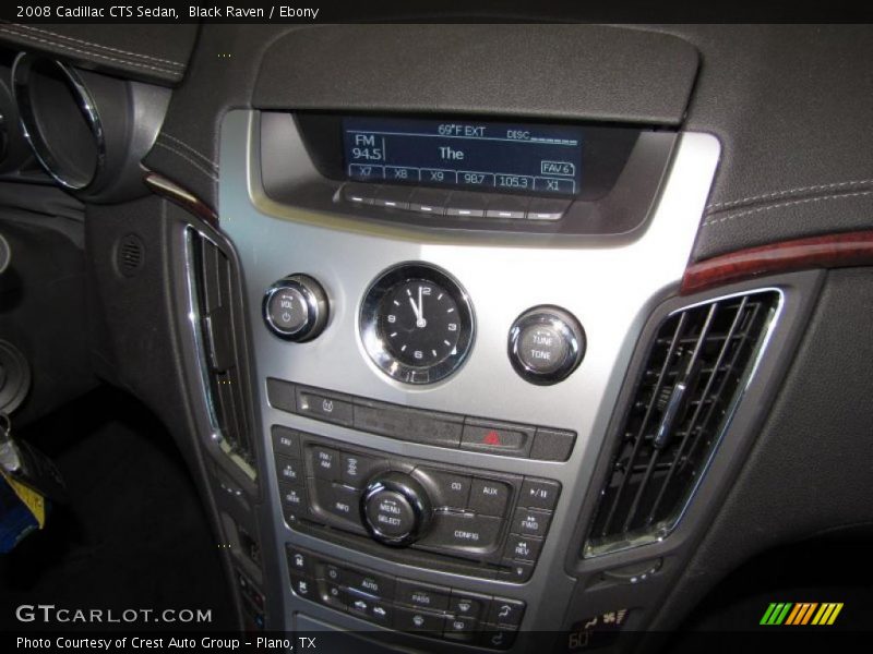 Black Raven / Ebony 2008 Cadillac CTS Sedan