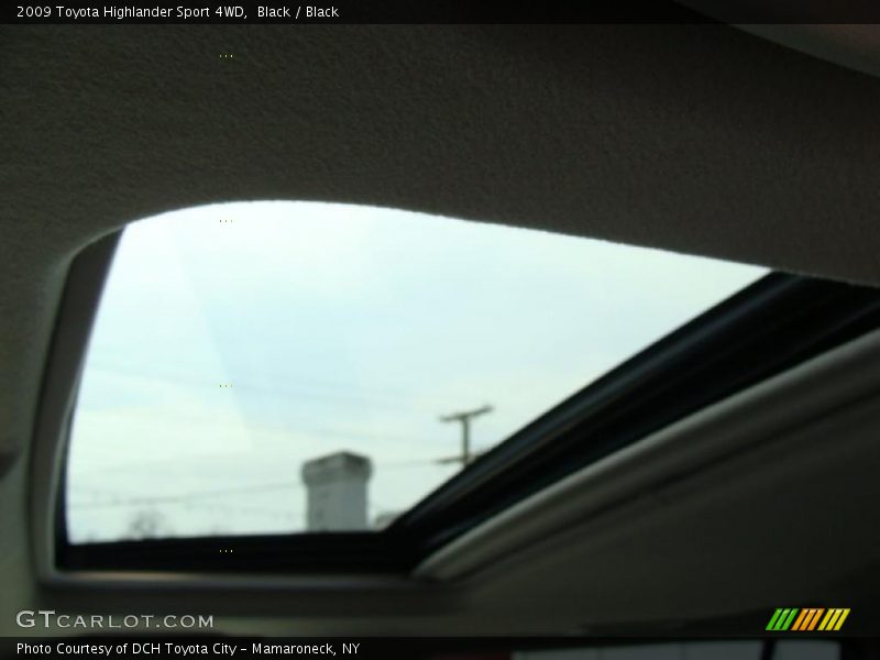 Black / Black 2009 Toyota Highlander Sport 4WD
