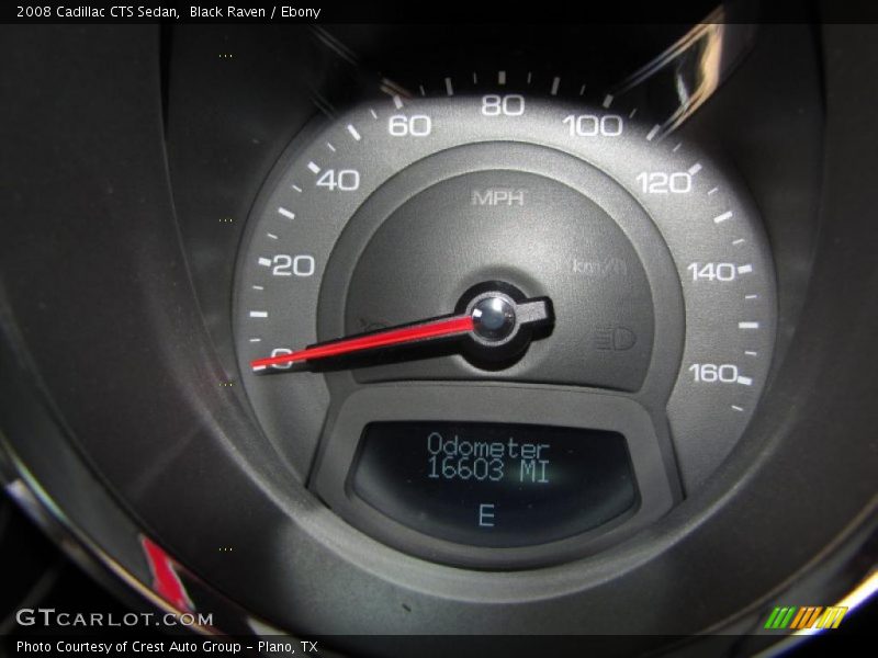 Black Raven / Ebony 2008 Cadillac CTS Sedan
