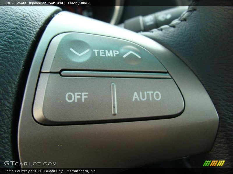 Black / Black 2009 Toyota Highlander Sport 4WD