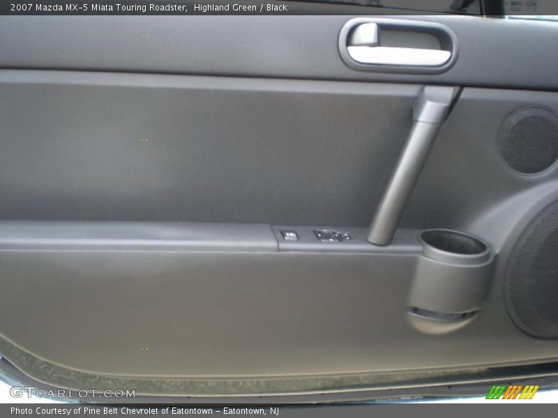 Highland Green / Black 2007 Mazda MX-5 Miata Touring Roadster