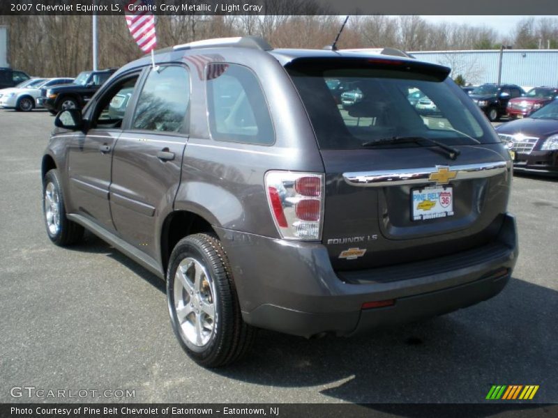 Granite Gray Metallic / Light Gray 2007 Chevrolet Equinox LS