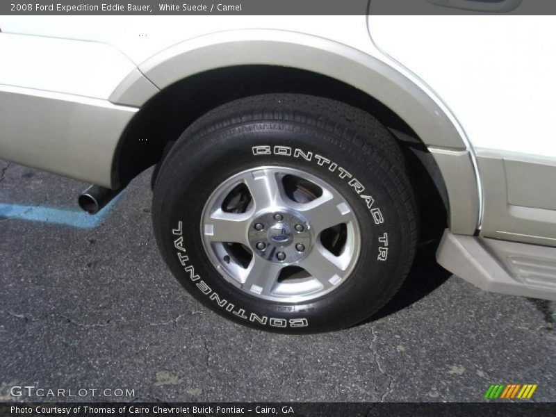 White Suede / Camel 2008 Ford Expedition Eddie Bauer