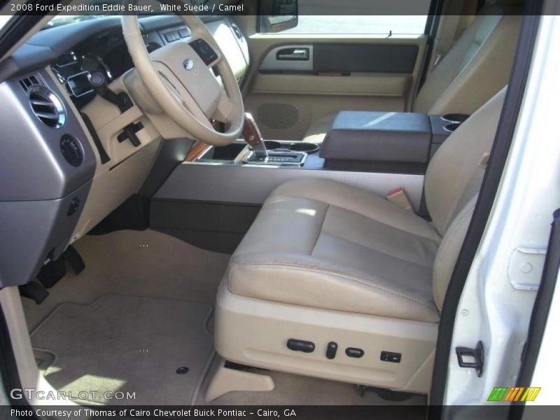 White Suede / Camel 2008 Ford Expedition Eddie Bauer