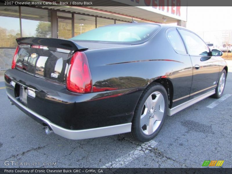 Black / Ebony Black 2007 Chevrolet Monte Carlo SS