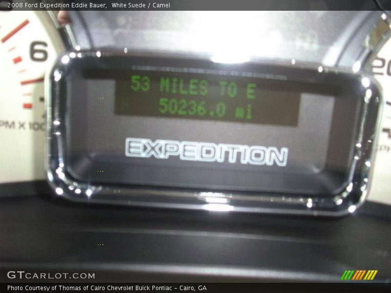 White Suede / Camel 2008 Ford Expedition Eddie Bauer