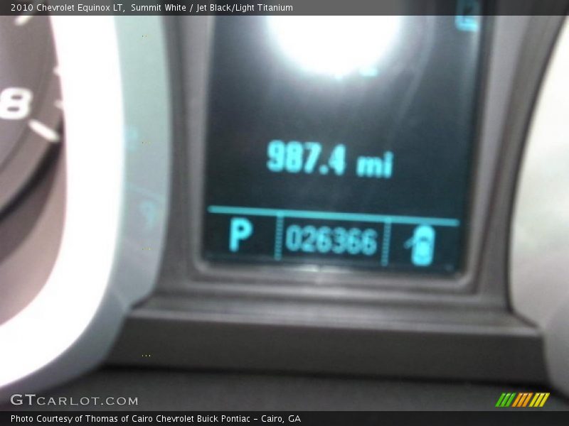 Summit White / Jet Black/Light Titanium 2010 Chevrolet Equinox LT