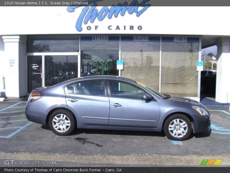 Ocean Gray / Charcoal 2010 Nissan Altima 2.5 S
