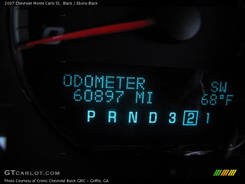 Black / Ebony Black 2007 Chevrolet Monte Carlo SS