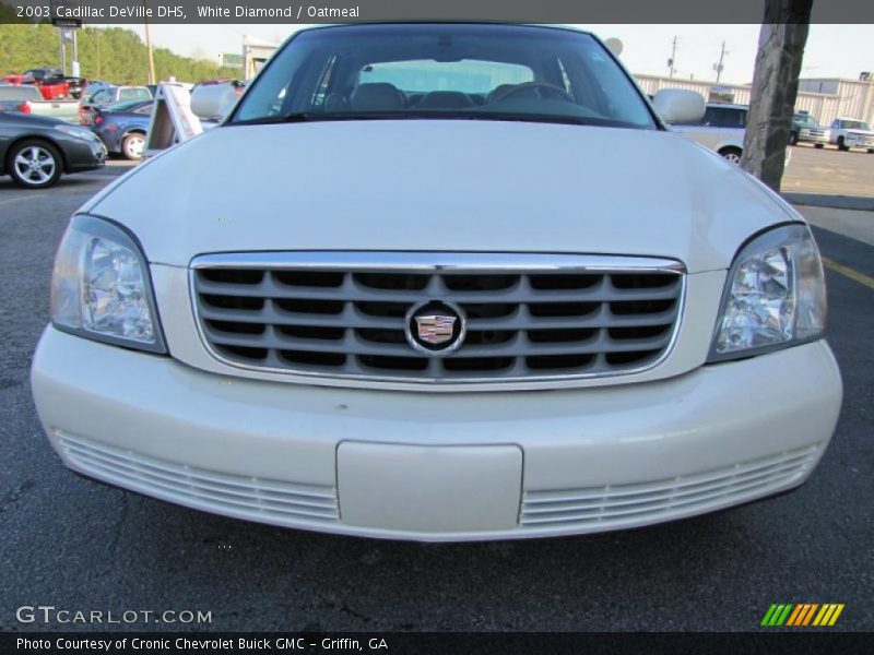 White Diamond / Oatmeal 2003 Cadillac DeVille DHS