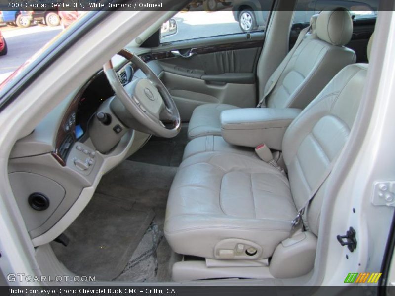 White Diamond / Oatmeal 2003 Cadillac DeVille DHS
