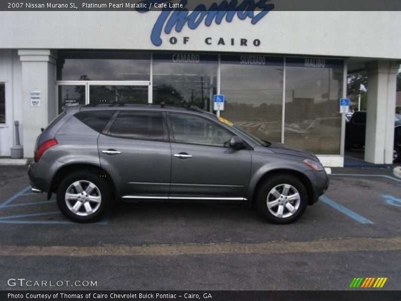 Platinum Pearl Matallic / Cafe Latte 2007 Nissan Murano SL