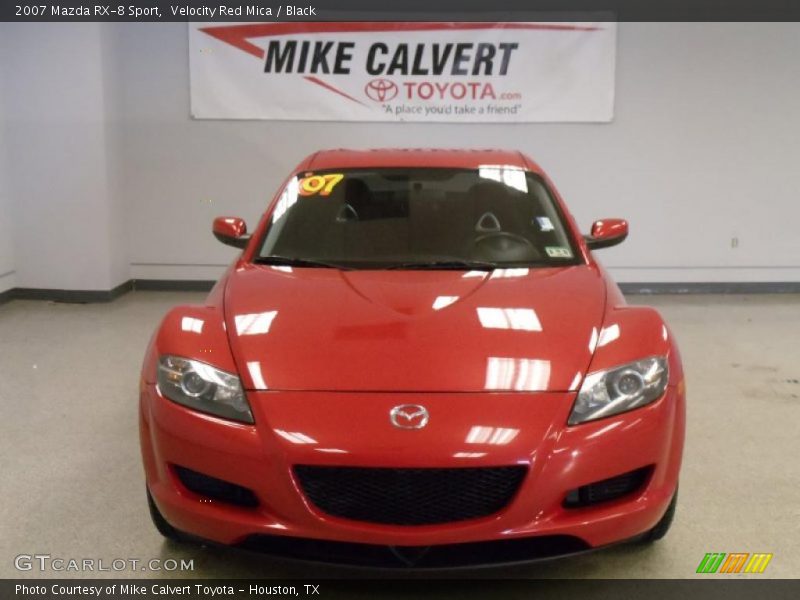 Velocity Red Mica / Black 2007 Mazda RX-8 Sport