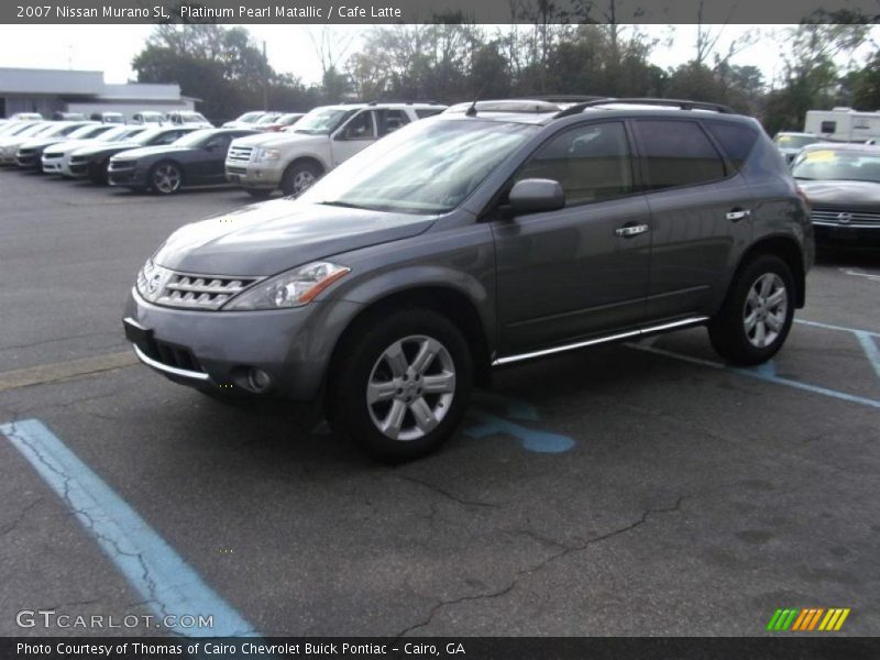 Platinum Pearl Matallic / Cafe Latte 2007 Nissan Murano SL