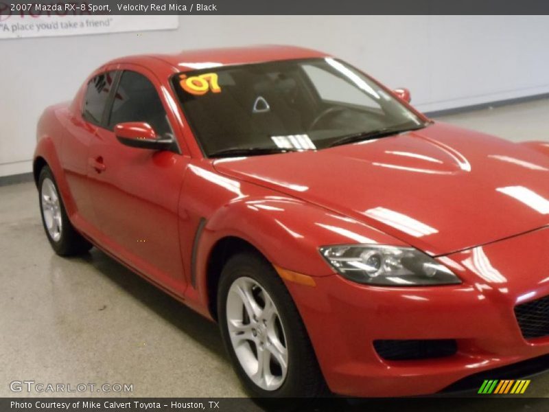 Velocity Red Mica / Black 2007 Mazda RX-8 Sport