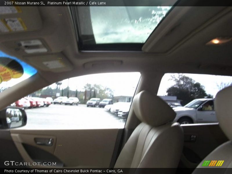 Platinum Pearl Matallic / Cafe Latte 2007 Nissan Murano SL