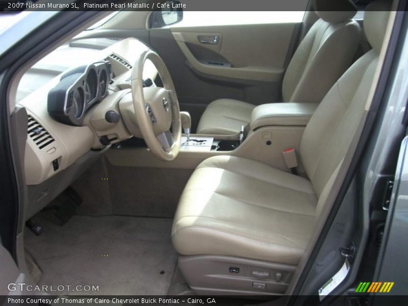 Platinum Pearl Matallic / Cafe Latte 2007 Nissan Murano SL