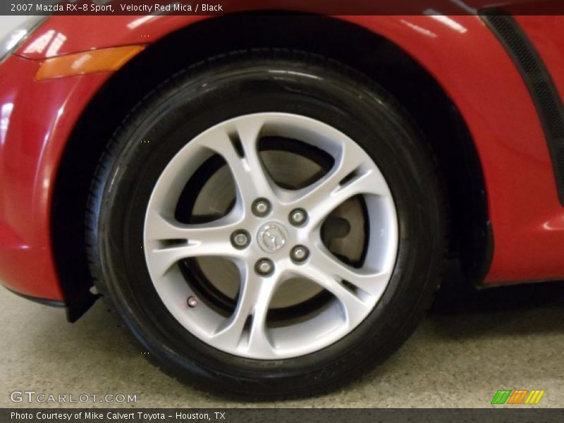 Velocity Red Mica / Black 2007 Mazda RX-8 Sport