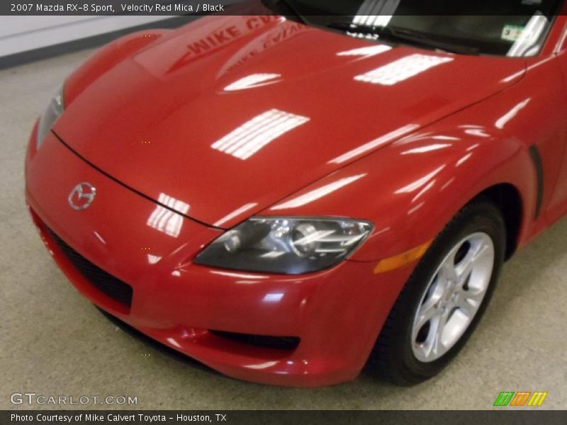 Velocity Red Mica / Black 2007 Mazda RX-8 Sport