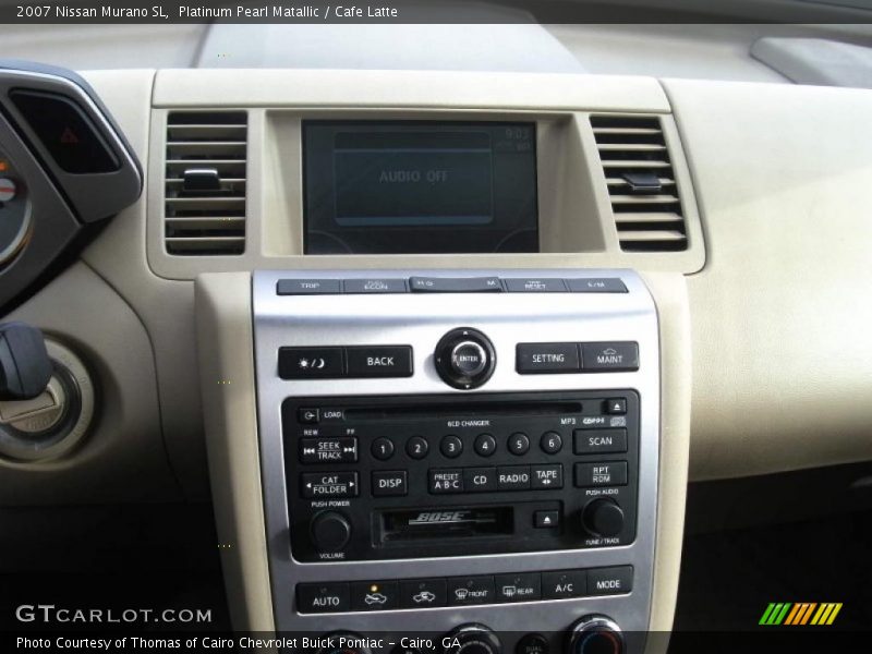 Platinum Pearl Matallic / Cafe Latte 2007 Nissan Murano SL