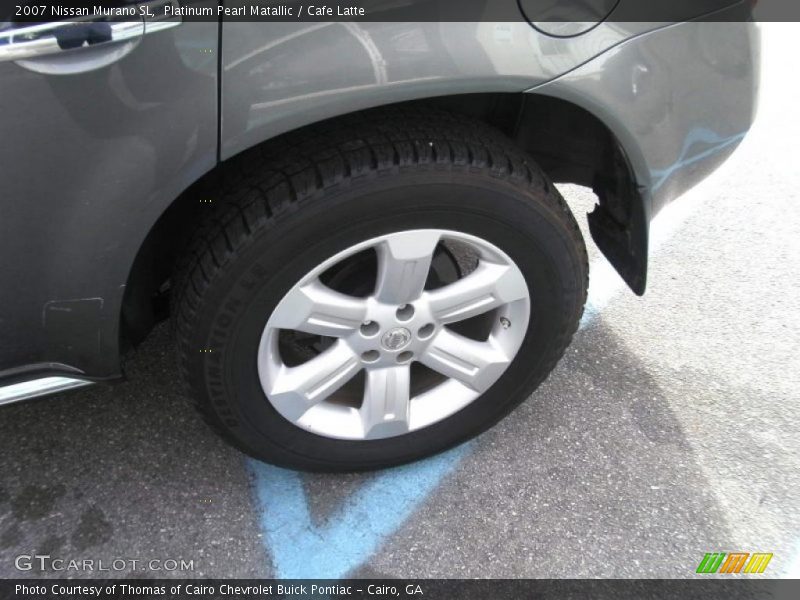 Platinum Pearl Matallic / Cafe Latte 2007 Nissan Murano SL