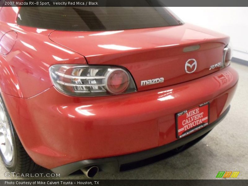 Velocity Red Mica / Black 2007 Mazda RX-8 Sport