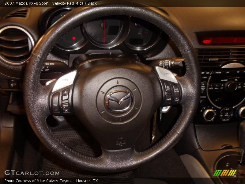 Velocity Red Mica / Black 2007 Mazda RX-8 Sport