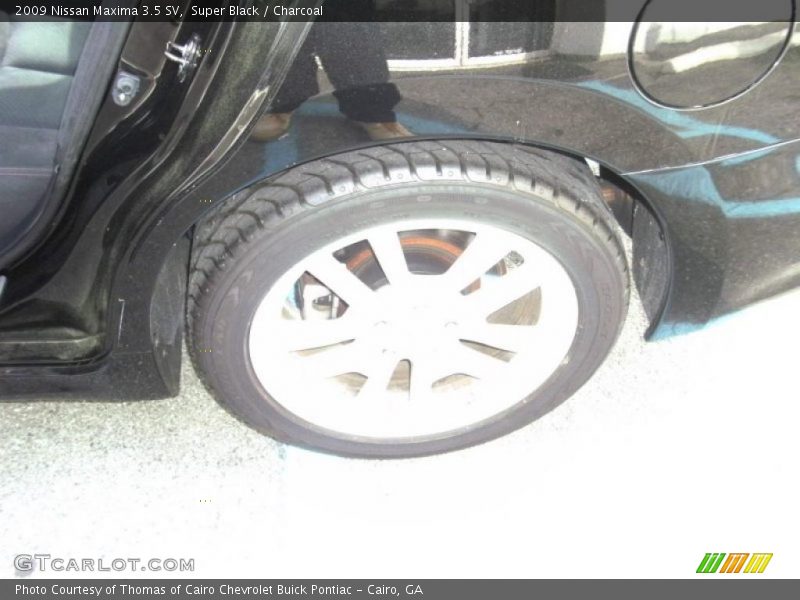 Super Black / Charcoal 2009 Nissan Maxima 3.5 SV