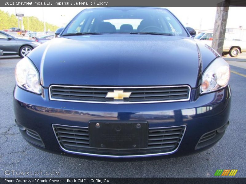 Imperial Blue Metallic / Ebony 2011 Chevrolet Impala LT