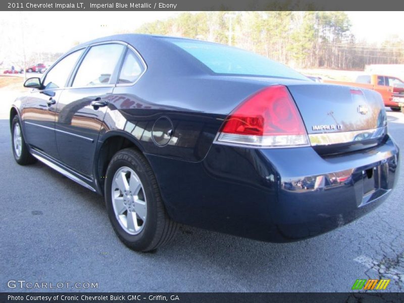 Imperial Blue Metallic / Ebony 2011 Chevrolet Impala LT