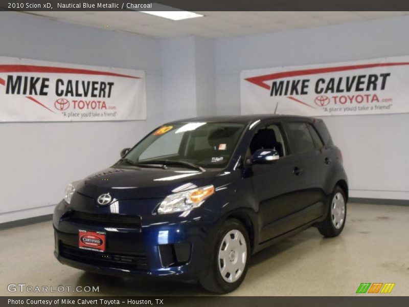 Nautical Blue Metallic / Charcoal 2010 Scion xD