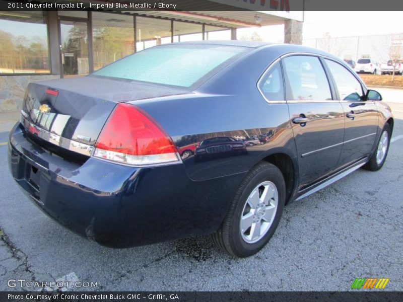 Imperial Blue Metallic / Ebony 2011 Chevrolet Impala LT