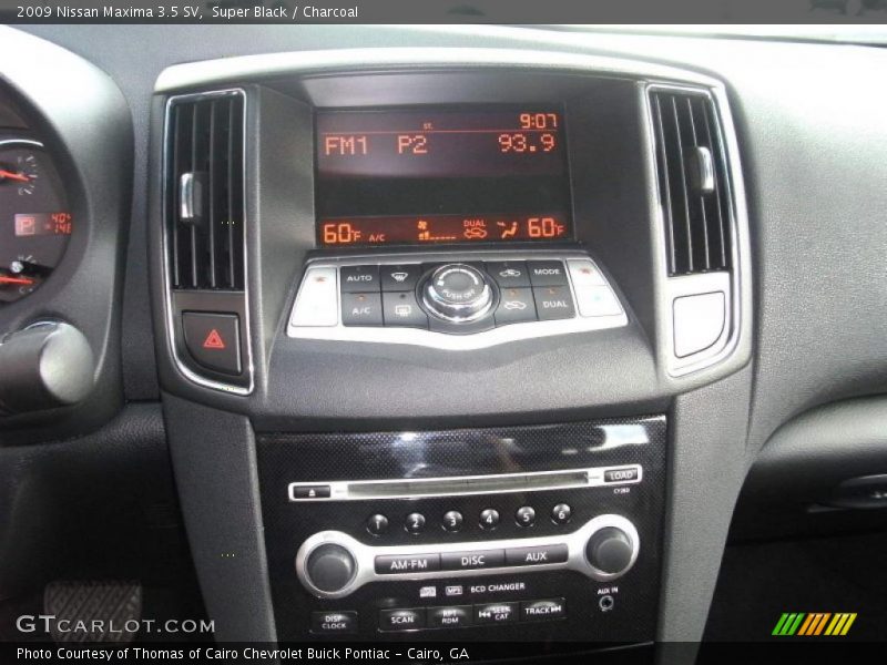 Super Black / Charcoal 2009 Nissan Maxima 3.5 SV