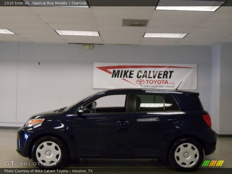 Nautical Blue Metallic / Charcoal 2010 Scion xD