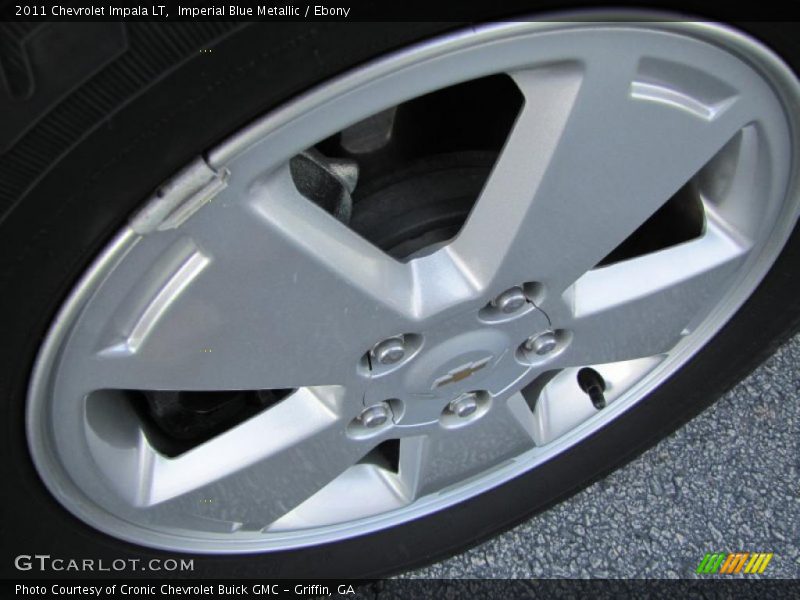 Imperial Blue Metallic / Ebony 2011 Chevrolet Impala LT