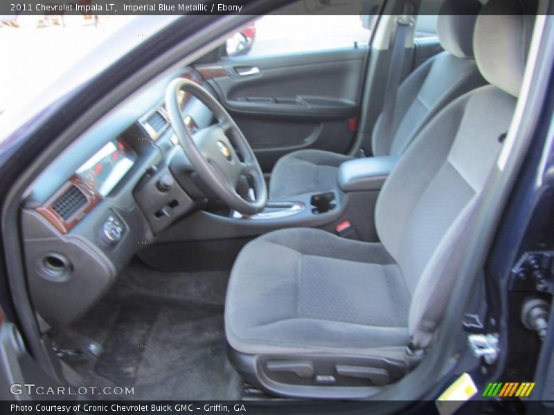 Imperial Blue Metallic / Ebony 2011 Chevrolet Impala LT