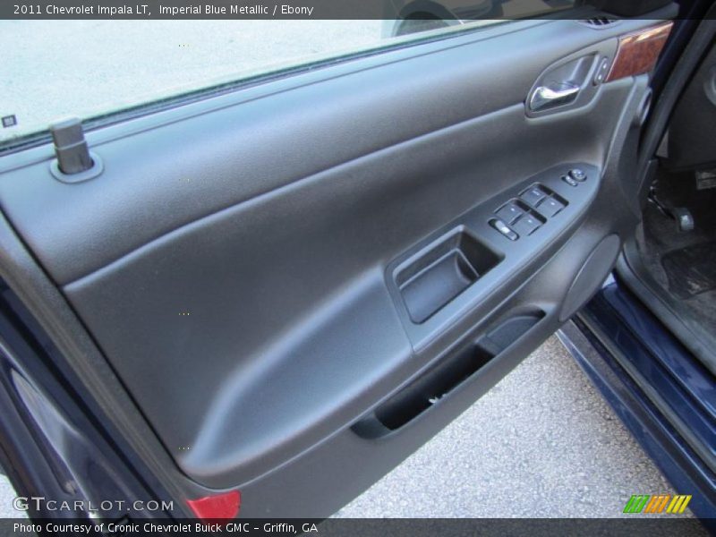 Imperial Blue Metallic / Ebony 2011 Chevrolet Impala LT