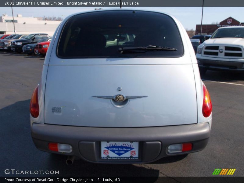 Bright Silver Metallic / Taupe/Pearl Beige 2001 Chrysler PT Cruiser Limited