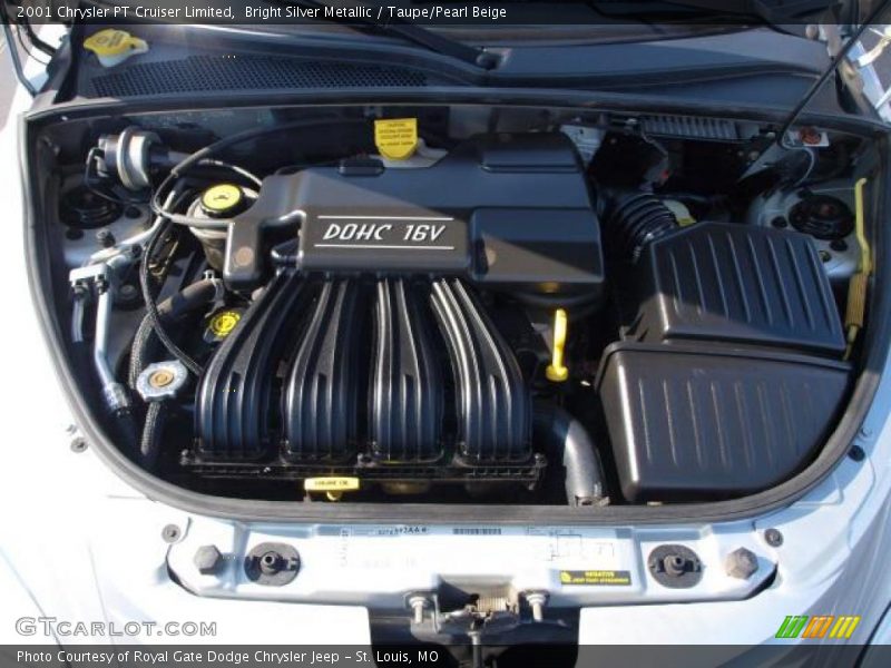 Bright Silver Metallic / Taupe/Pearl Beige 2001 Chrysler PT Cruiser Limited