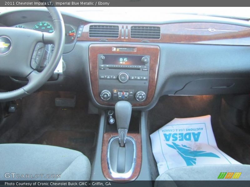 Imperial Blue Metallic / Ebony 2011 Chevrolet Impala LT