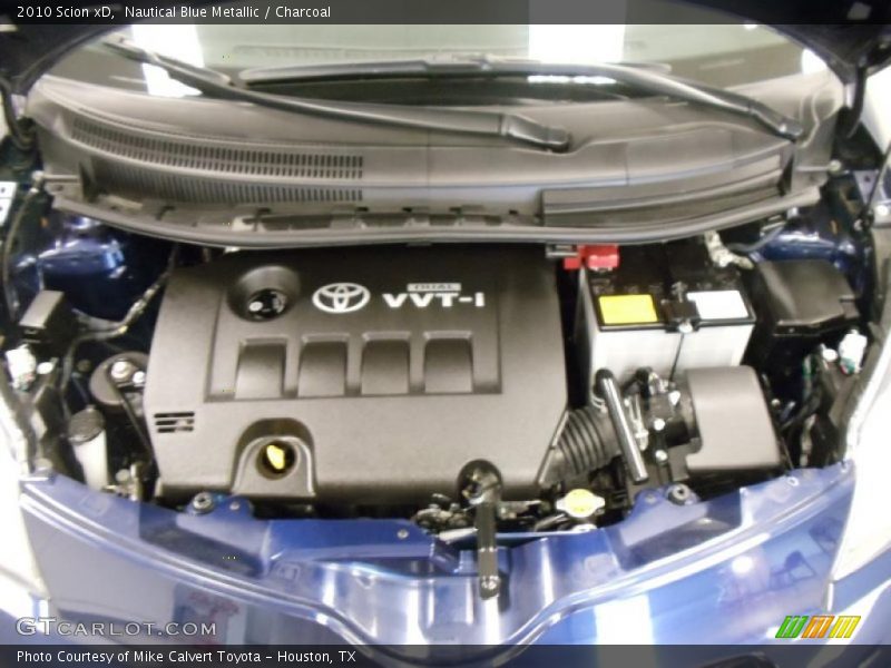  2010 xD  Engine - 1.8 Liter DOHC 16-Valve VVT-i 4 Cylinder