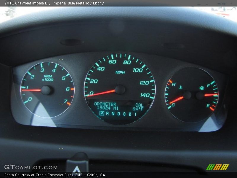 2011 Impala LT LT Gauges