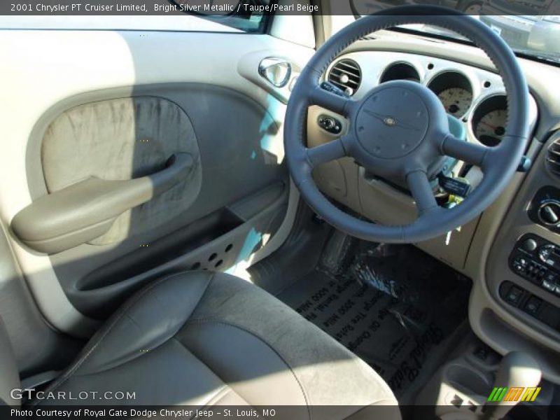 Bright Silver Metallic / Taupe/Pearl Beige 2001 Chrysler PT Cruiser Limited