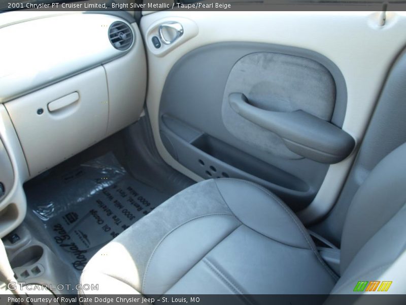Bright Silver Metallic / Taupe/Pearl Beige 2001 Chrysler PT Cruiser Limited