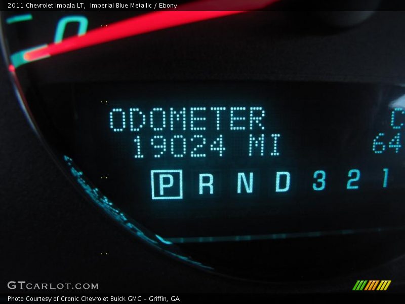 Imperial Blue Metallic / Ebony 2011 Chevrolet Impala LT