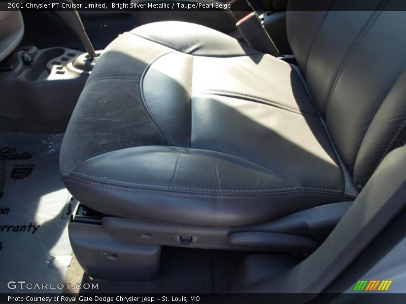 Bright Silver Metallic / Taupe/Pearl Beige 2001 Chrysler PT Cruiser Limited